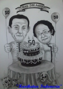 kado ulang tahun pernikahan ke 50 aniversary 50th